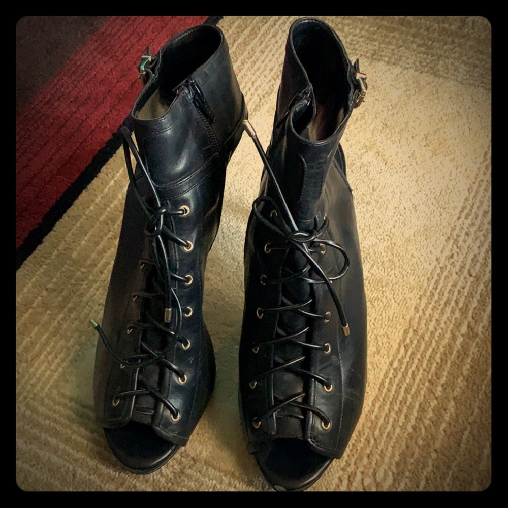 Black booties